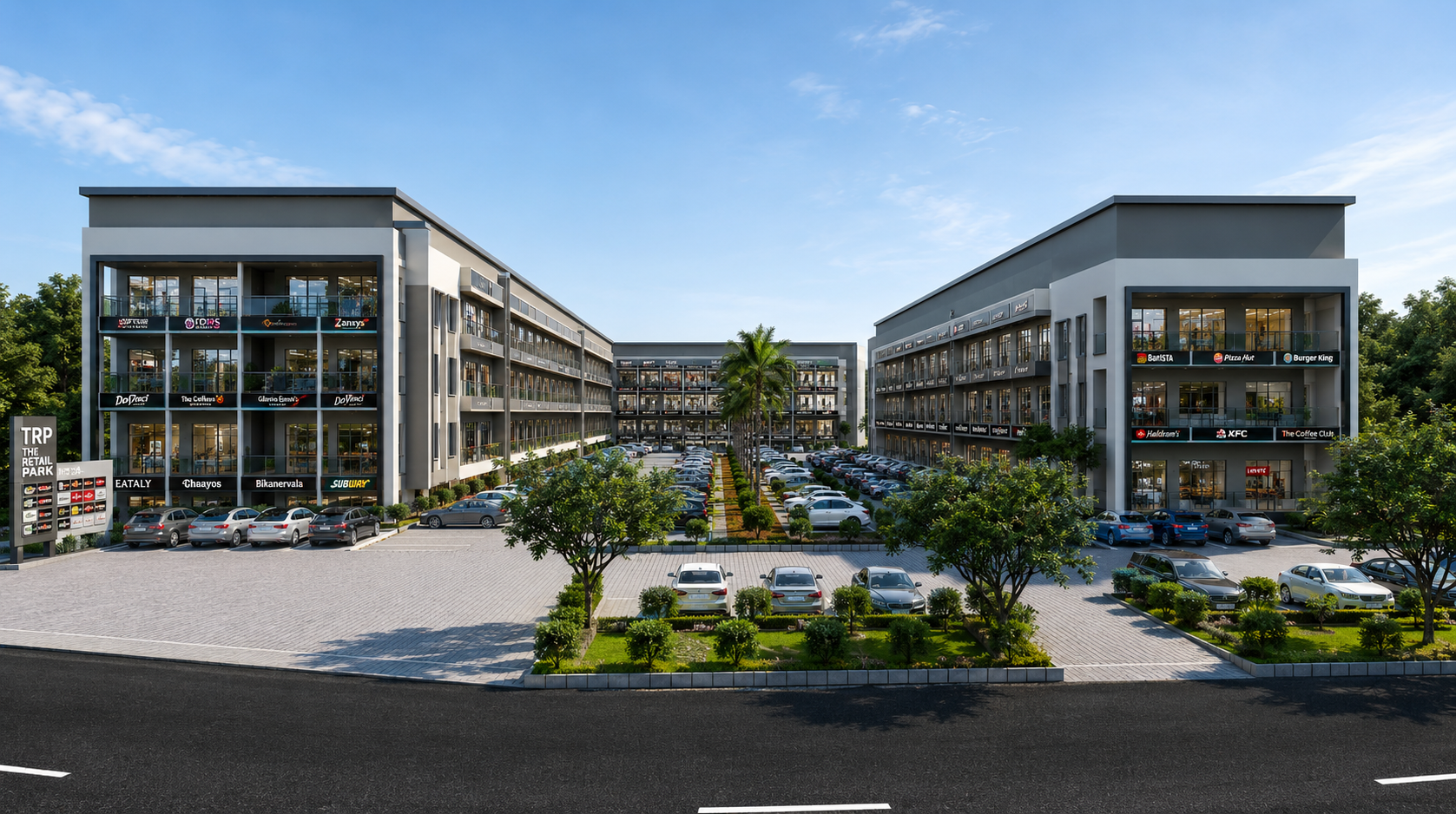 HLP Group commercial retail park across Tricity